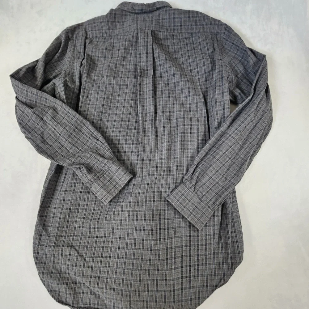 Polo Ralph Lauren Plaid Flannel Button Down Shirt Men's Size Medium Classic Fit